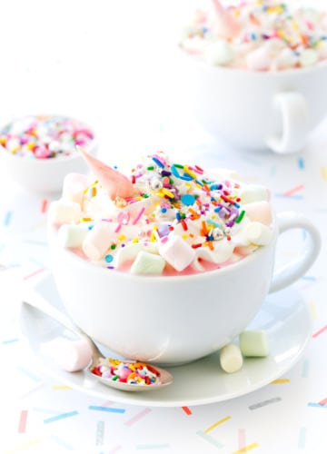 Unicorn Hot Chocolate