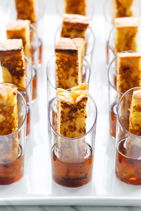 French Toast & Maple Syrup Shots