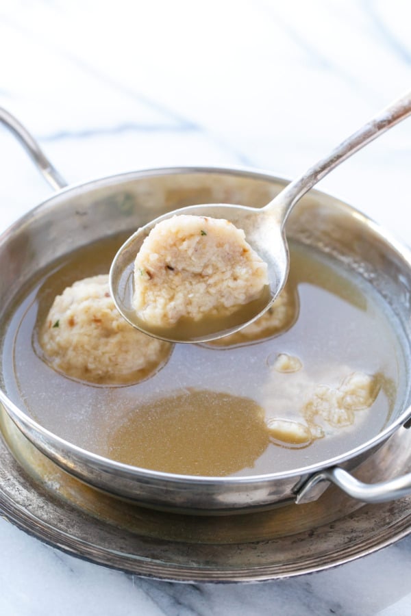 Homemade Matzo Ball Soup Recipe