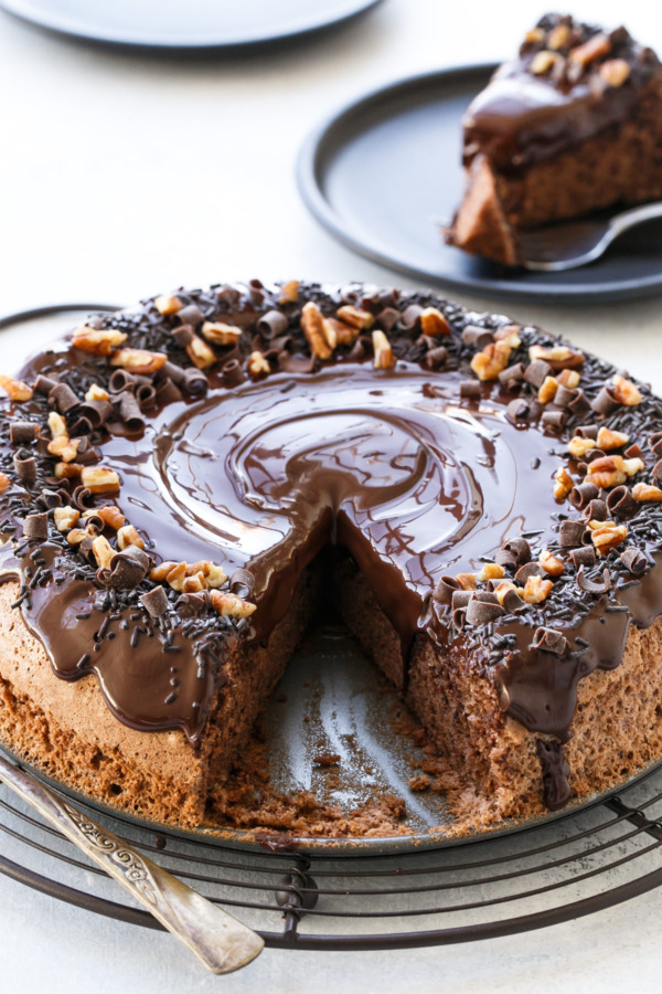 Cocoa Pecan Torte - From my grandmother's recipe files, this is one Passover dessert you won't want to miss (any time of year!)