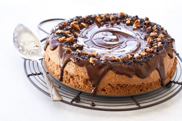 Cocoa Pecan Torte