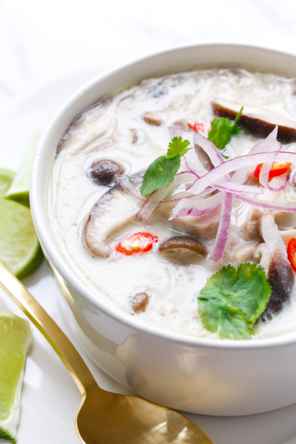 Slow Cooker Tom Kha Gai Recipe - Easy to make at home!