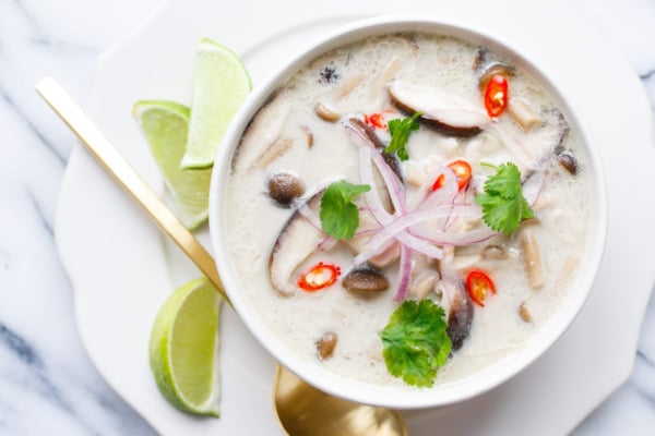 Slow Cooker Tom Kha Gai