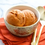 Thai Tea Ice Cream Recipe made with sweetened condensed milk