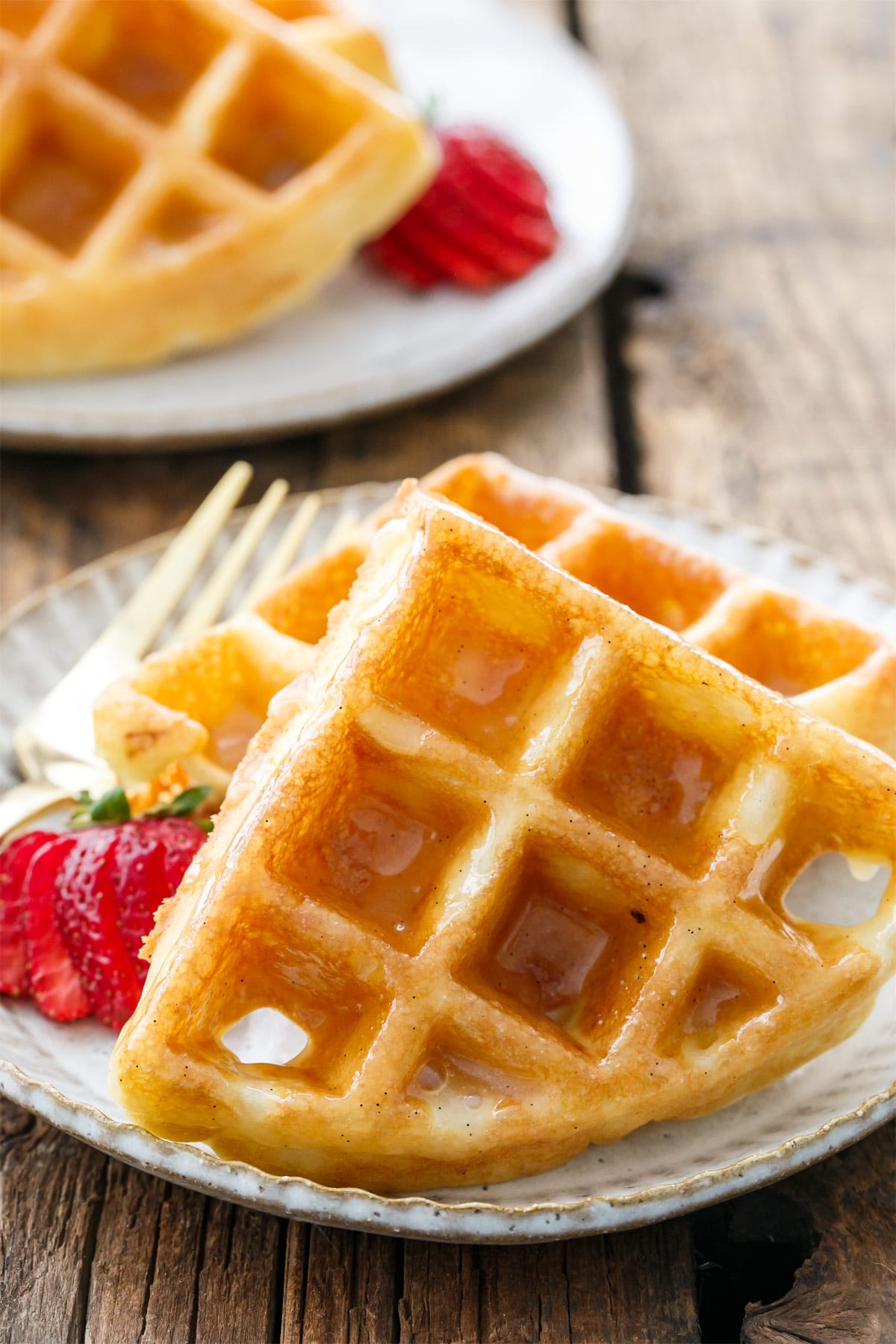 DonutGlazed Yeasted Waffles Love and Olive Oil