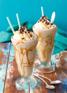 Cold Brew Caramel Coffee Milkshake Recipe - Easy and delicious!
