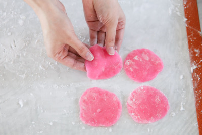 How to make homemade mochi - repeat.