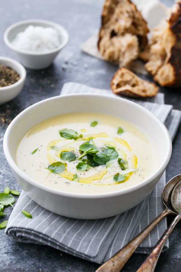 Chez Panisse Green Garlic Soup Recipe