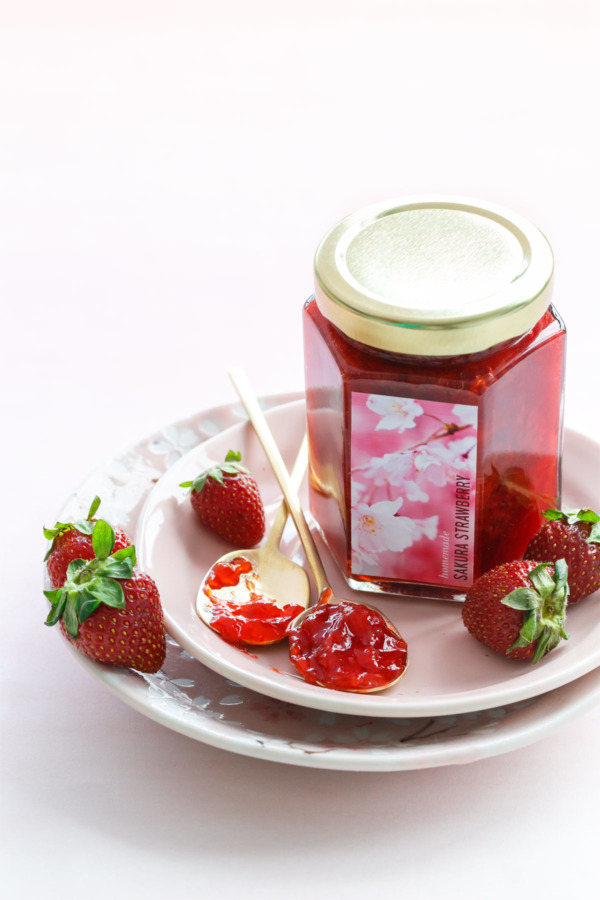 Homemade Sakura Strawberry Jam Recipe