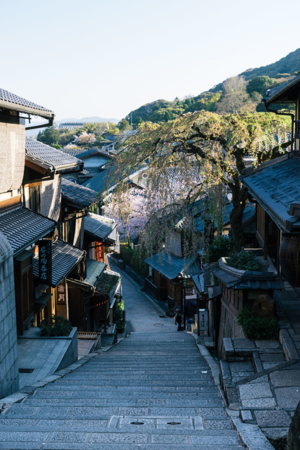 Streets of Kiyomizu, Kyoto, Japan