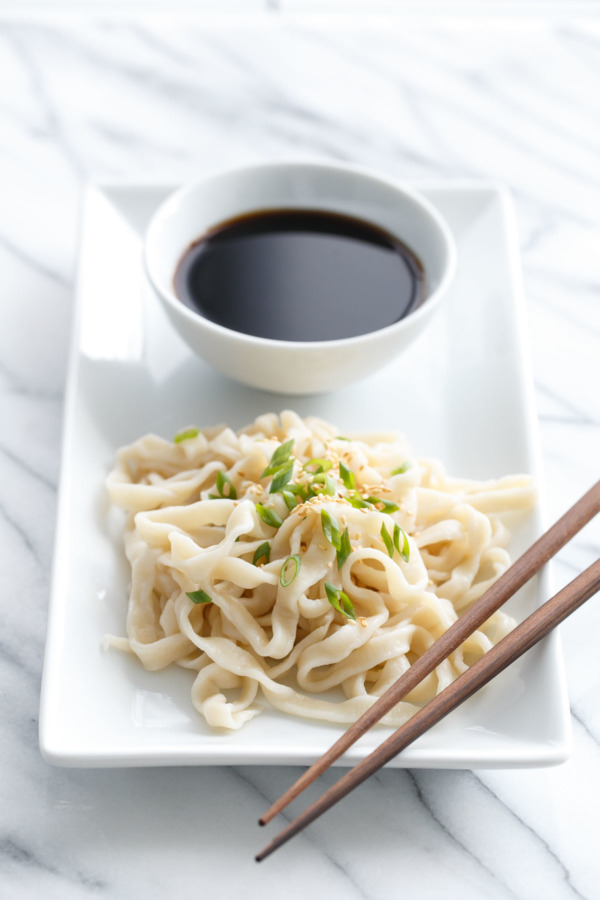 Homemade Udon Noodles