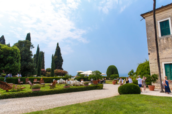 Picnic at Rana Villa along Lake Garda, Italy