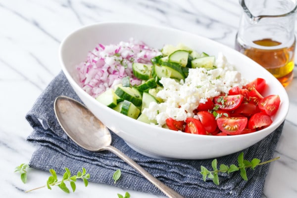 Tomato & Cucumber Salad