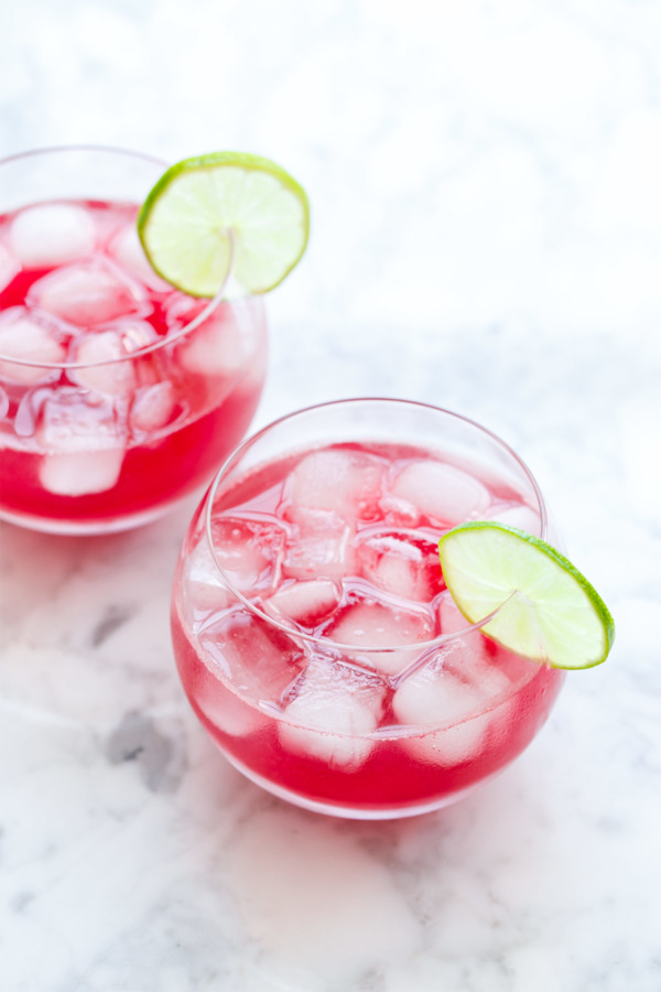 Hibiscus Watermelon Agua Fresca Recipe