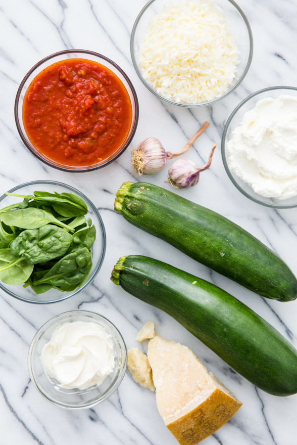 Zucchini Lasagna Roll Recipe with Spinach Ricotta Filling