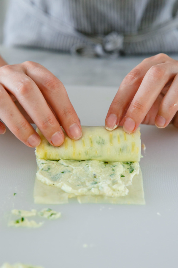 How to Make Zucchini Rollatini Roll-ups