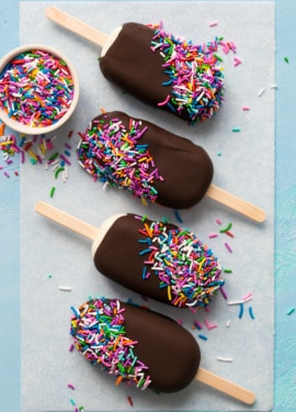 Frozen Banana Ice Cream Bar Recipe