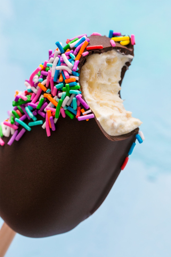 Frozen Banana + Balboa Bar = Frozen Banana Ice Cream Bar