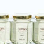 Homemade Elderflower Syrup Recipe made from fresh elderflowers