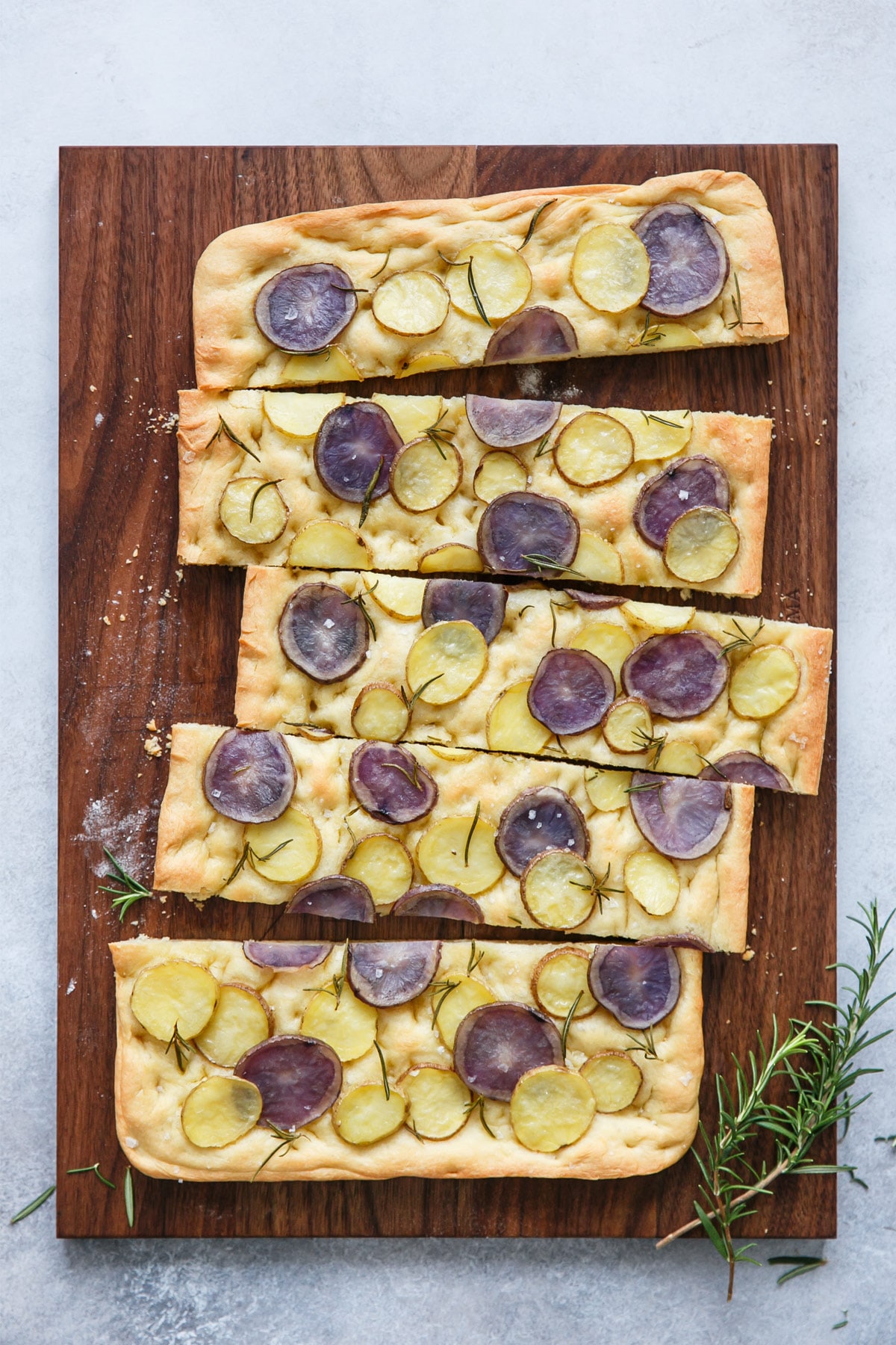 Potato & Rosemary Focaccia Bread Love and Olive Oil