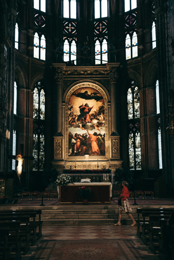 Basilica Santa Maria Gloriosa dei Frari, Venice Italy