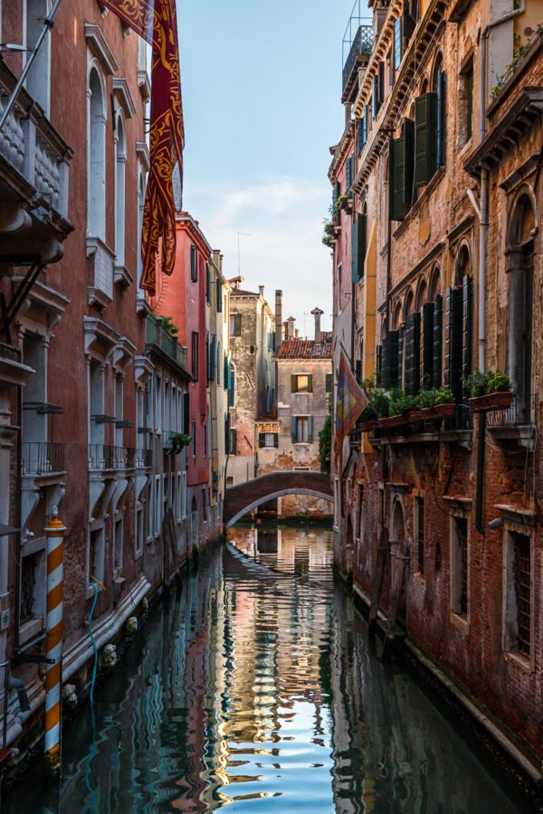 Picture-perfect canal, Venice, Italy