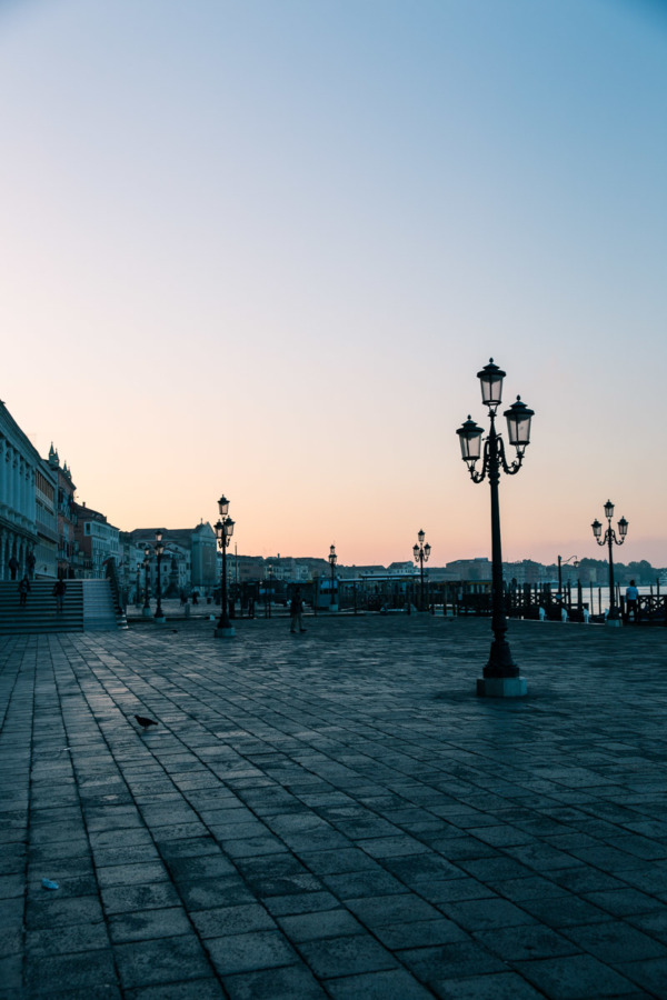 Piazza San Marco at Sunrise, Venice, Italy