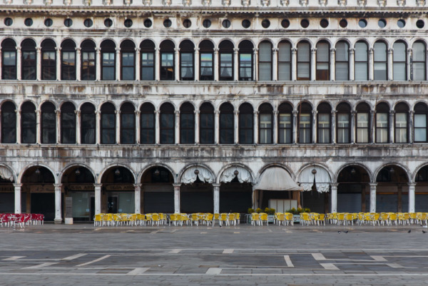 Piazza San Marco at Dawn, Venice, Italy