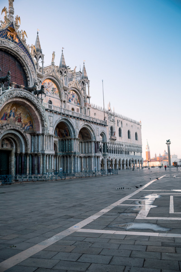 St. Mark's Basilica at Sunrise, Venice, Italy