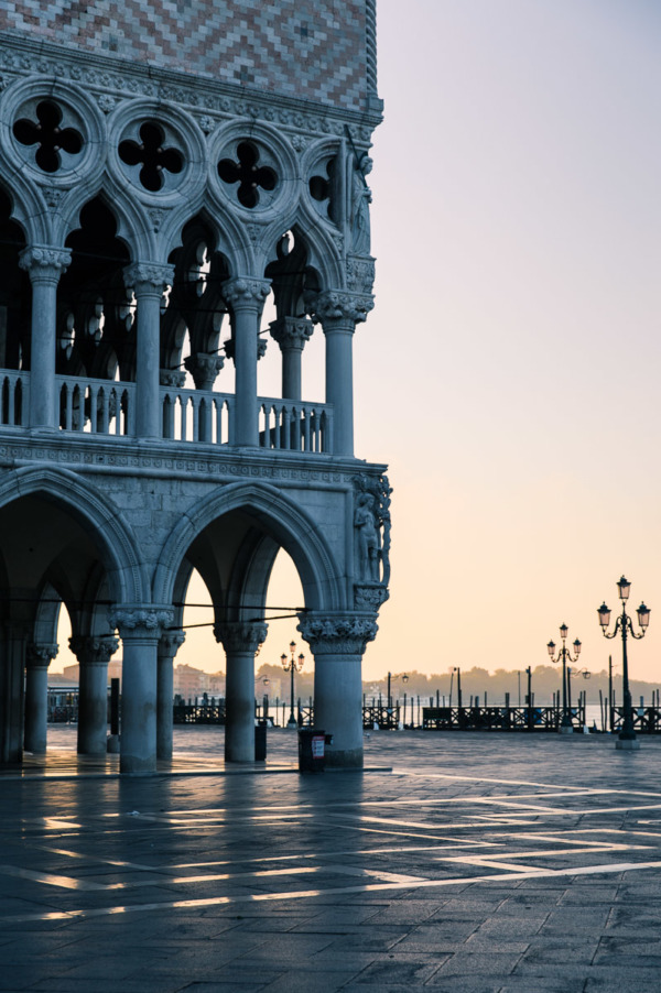 Piazza San Marco at Sunrise, Venice, Italy