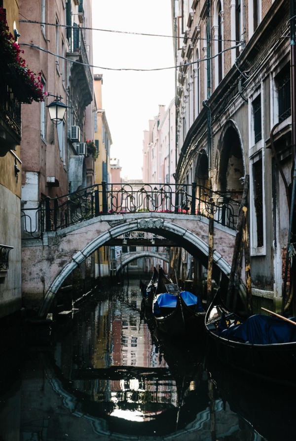 Explore Venice Italy early in the morning, before the tourists wake up.