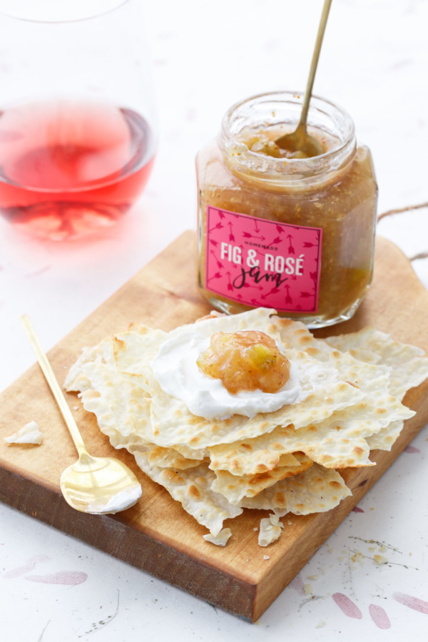 Fig Rosé Jam Recipe