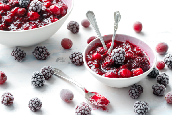 Blackberry Cranberry Sauce