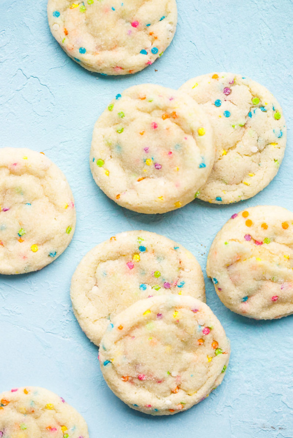 How to Make Soft & Chewy Funfetti Sugar Cookies