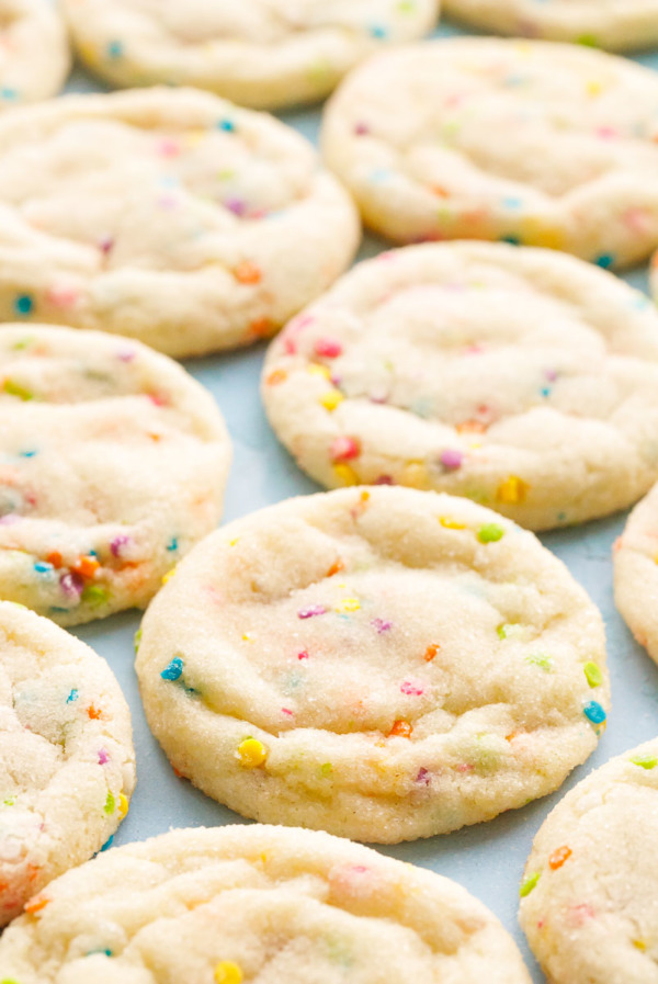 The secret to soft and chewy sugar cookies...