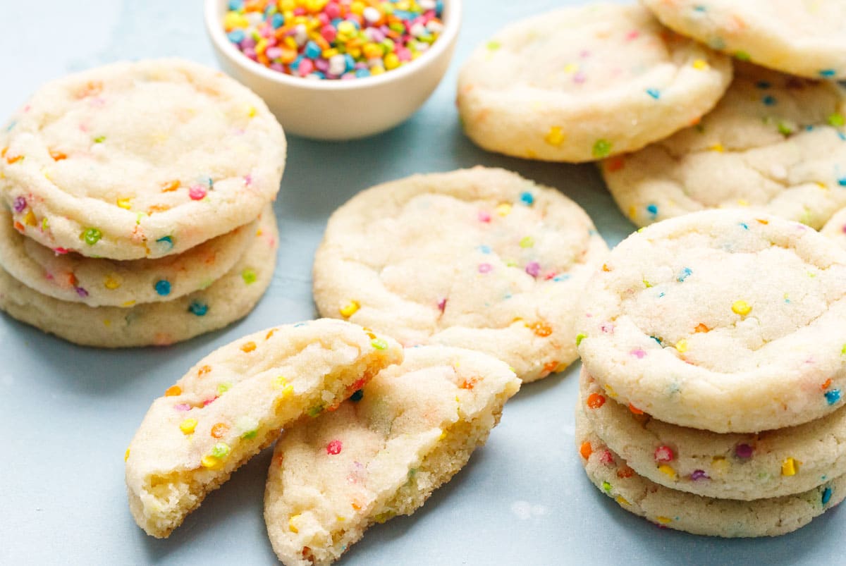 Funfetti Sugar Cookies Love and Olive Oil