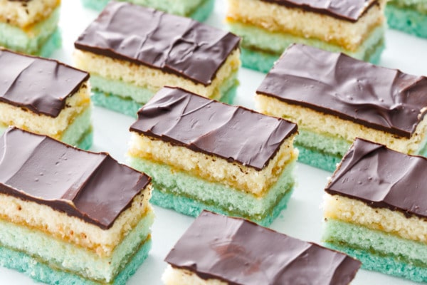 Italian Almond Ombre Cookies