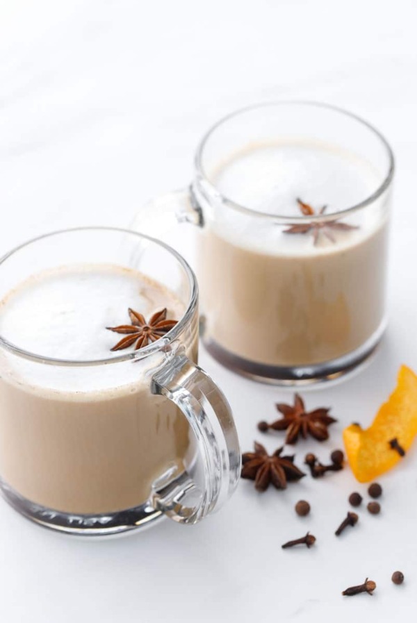 Holiday Mulled Latte | Love and Olive Oil