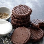 Get the Recipe: Chocolate Salt & Pepper Sable Cookies