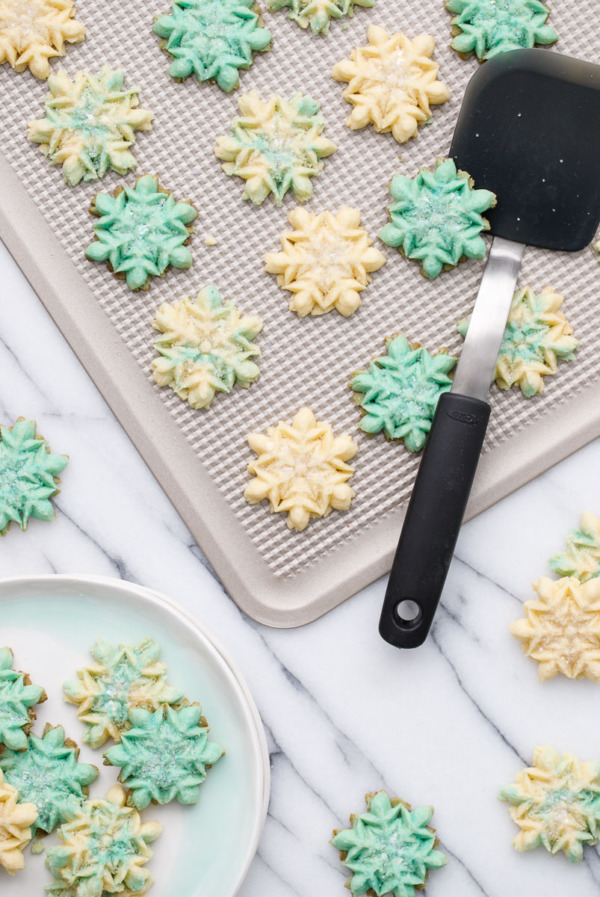 Vanilla Almond Spritz Cookies Recipe