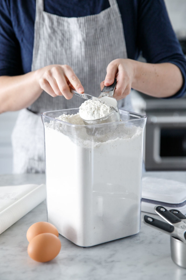 Use the spoon and level method to measure your flour.