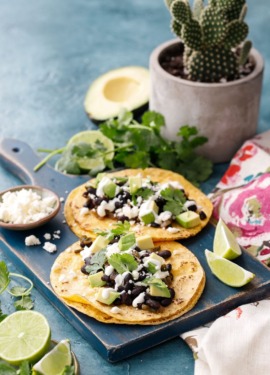 Vegetarian Black Bean Tacos