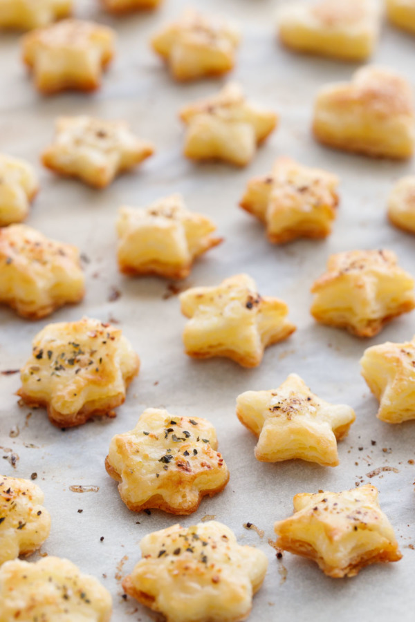 Savory Pie Crust Crackers - perfect for Chicken Pot Pie Soup!