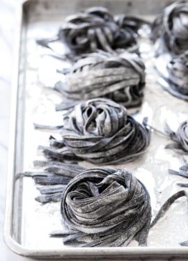 Homemade Squid Ink Pasta Recipe