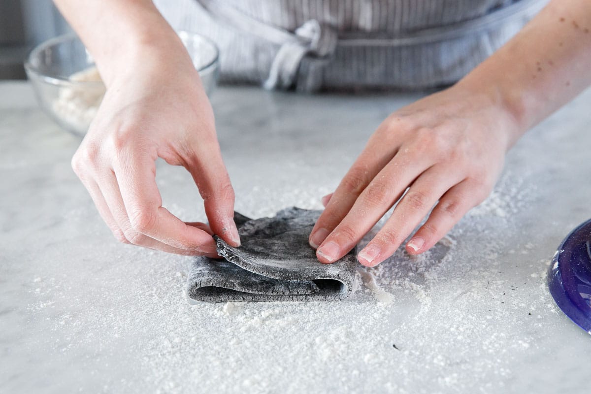 Homemade Squid Ink Pasta | Love and Olive Oil