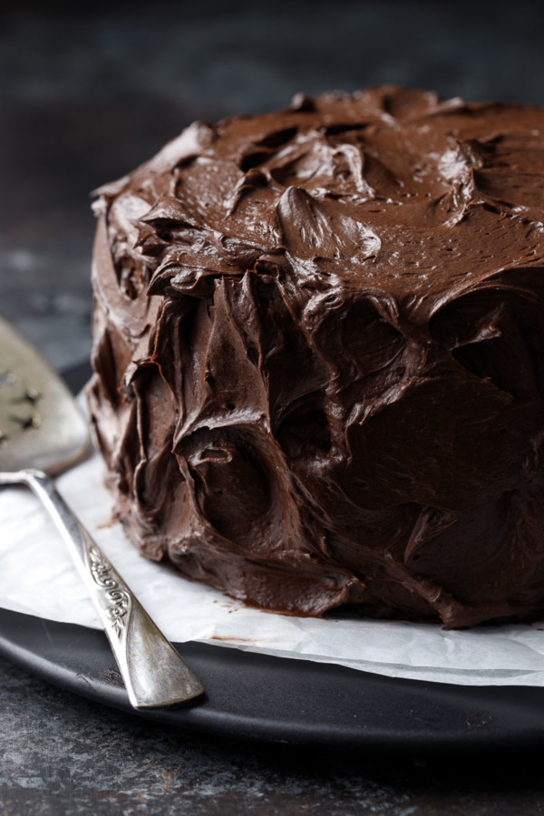 Ultimate Chocolate Cake with Fudge Frosting