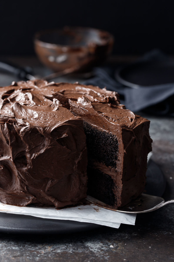 Ultimate Chocolate Cake with Fudge Frosting