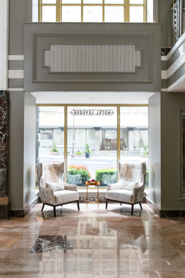 Lobby of Hotel LeVeque, Columbus, Ohio