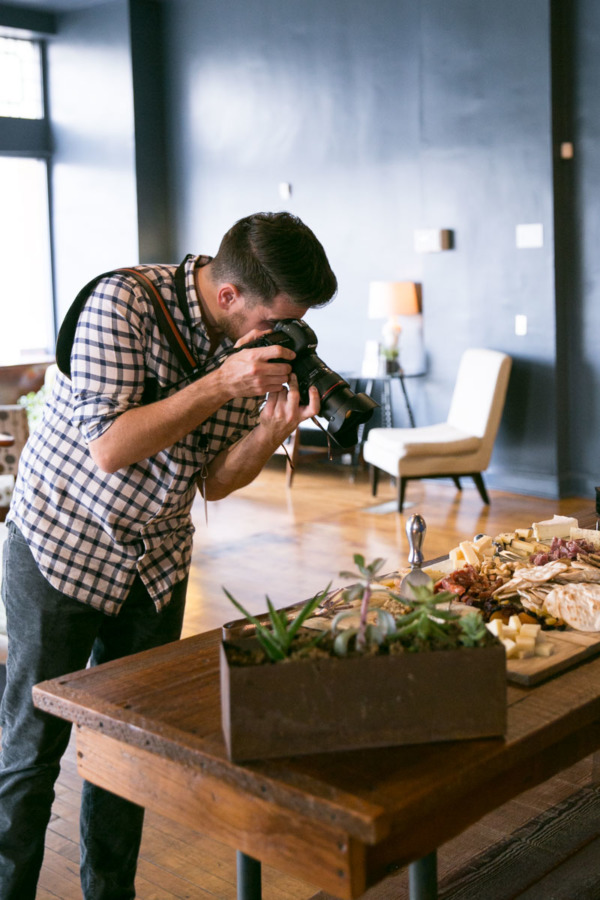 No one touches the cheeseplate until everyone is done taking pictures!