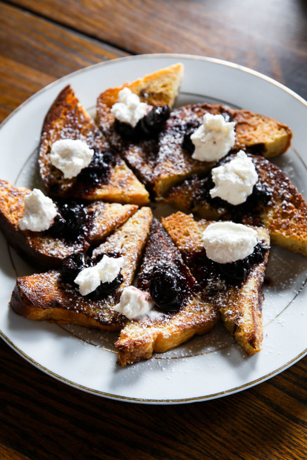 Brioche French Toast from The Table restaurant, Columbus, Ohio